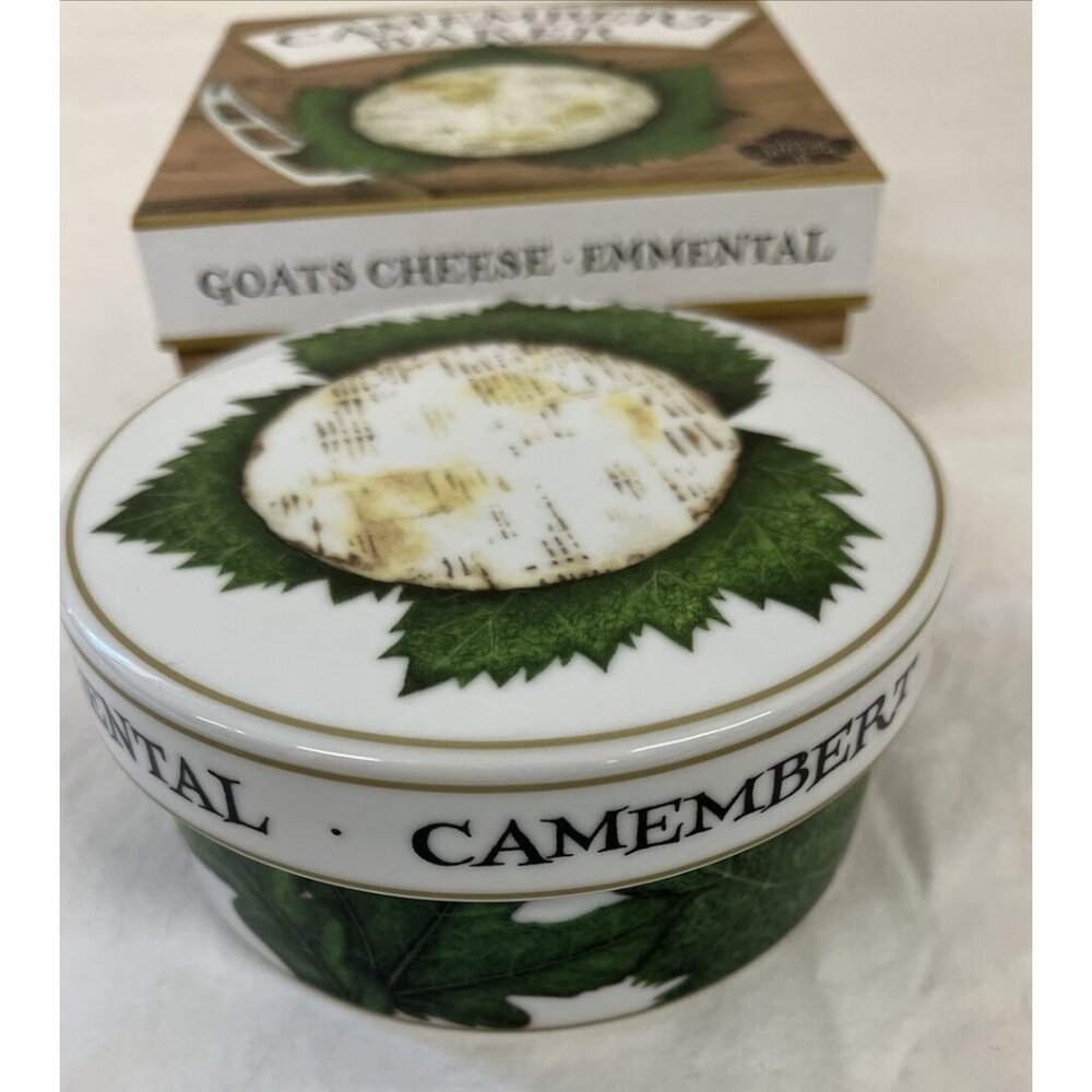 NEW Camembert Cheese BIA Porcelain Baker Emmental By Clare Mackie - Picture 2 of 4